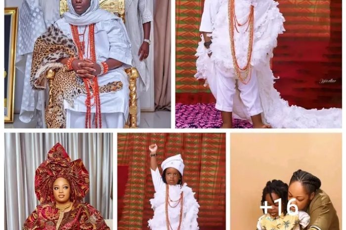 Ooni Ife Estranged Queen Celebrate Their Son, Prince Tadenikawo Who Turn 3 Today (Photos) ‎ – Truth Naija